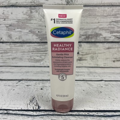 Cetaphil Healthy Radiance Gentle PHA Exfoliating Cleanser 4.2 fl oz No Box