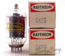 2 Raytheon 6KE6 Beam Power Sweep Audio Vacuum Tube Valve- Bangybang.tube