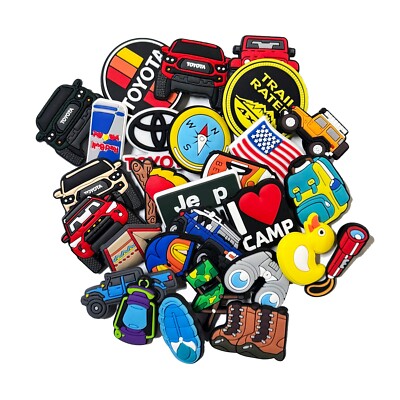 Off Road Camping Croc Charms Off Road Camping (28 Pcs) Clog Shoe