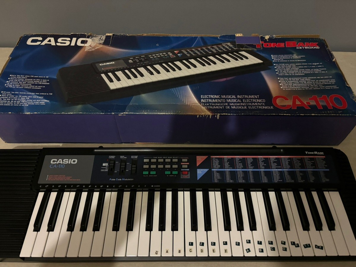 Bank Keyboard Casio Ca 110 Review Casio Ca 110 Price Deals