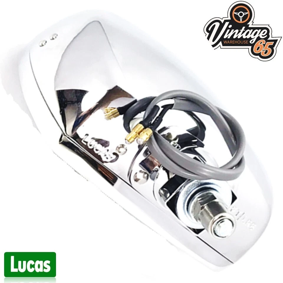 LUCAS FT8 LDB305 Fahren Licht Spot Lampe Oldtimer Lampe Einzel + Abdeckung - Bild 3 von 4