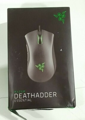 Razer - DeathAdder Essential Wired Optical Gaming Mouse - Black