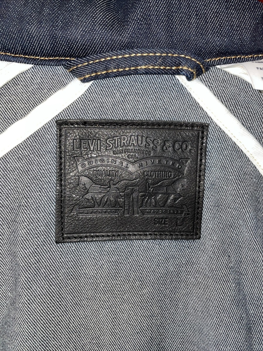 Levis Commuter Button Up Blue Denim Jean Jacket Vented w Levis Commuter Button Up Blue Denim Jean Jacket Vented w