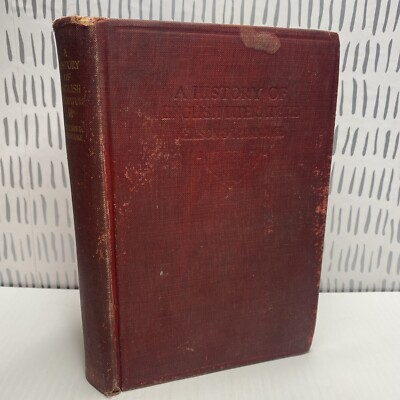 #ad A History Of English Literature By William Neilson HC 1922 $5.94