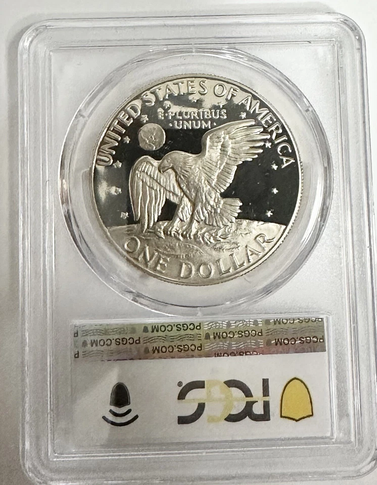 Eisenhower Dollar Coin Proof 1978 S PCGS PR 70 Deep Cameo Uncirculated $1 Coin - Image 4 of 4