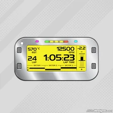 CHROME STYLE GEL STICKER FOR MYCHRON 6 - KARTING