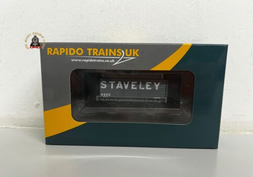 Rapido 967214 RCH 1907 7 Plank Wagon - Staveley Coal Iron Co - Picture 1 of 1