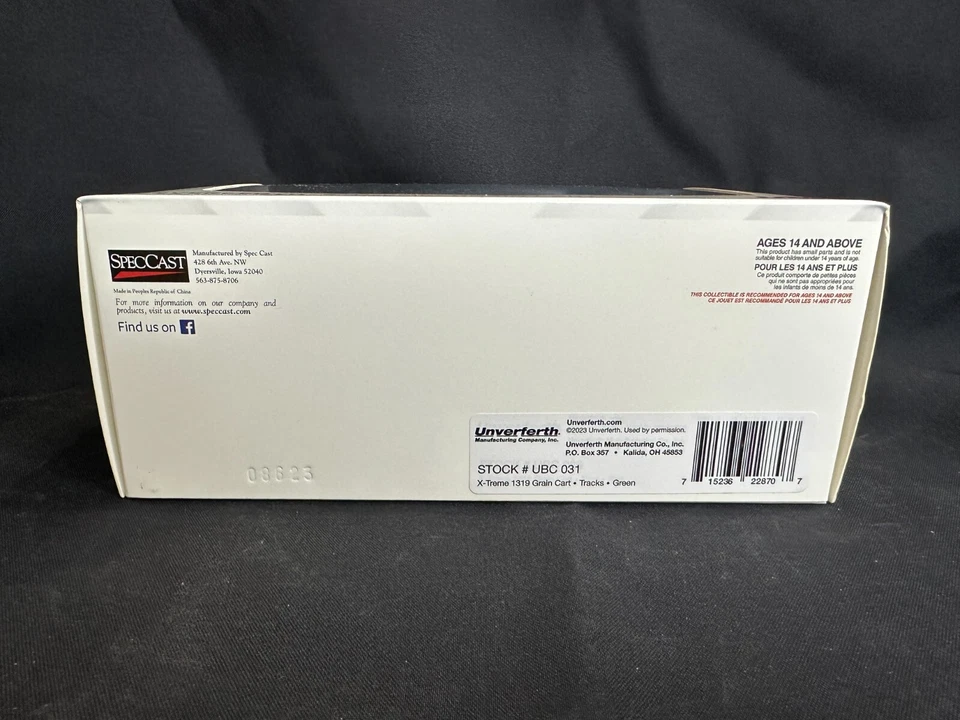 NEW SpecCast Unverferth 1/64 1319 X-Treme Grain Cart Die Cast Replica - Image 4 of 4