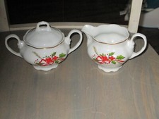 Favolina Poland Christmas Creamer and Sugar Bowl
