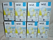 8 Lot Wiz Smart Light Bulb Dimmable Soft Whit...