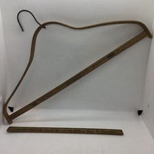 Vintage Wood Hanger Toledos Best The Reliable Laundry Dry Cleaning