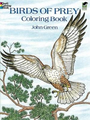 John Green Birds of Prey Coloring Book (Tascabile) Dover Nature Coloring Book