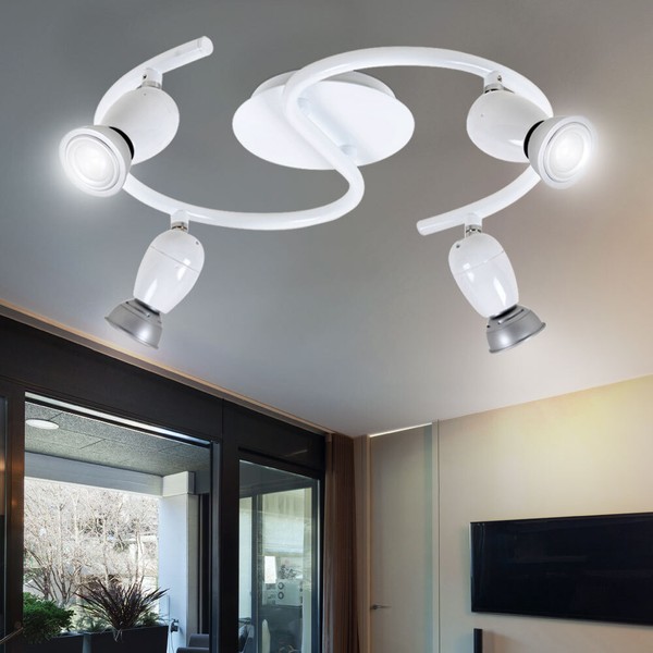 Led Philips Decken Lampe Leuchte Beleuchtung Wohn Schlaf Zimmer Spots Strahler-image