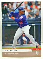 Juan Lagares 2019 Topps Now Road To Opening Day #OD-265 - NEW YORK METS - SP/306