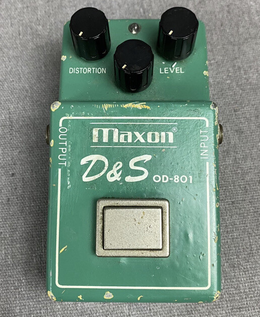 マクソン maxon OD-801 Maxon D&S OD-801 Distortion&Sustainer Vintage Fuzz sound | eBay