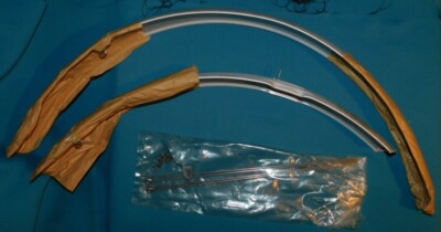 Lot Ancien De Garde-boue Vélo AV & AR En Aluminium 26 Pouces (65 Cm