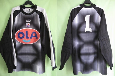 Maillot Toulouse FC Puma Vintage Gardien #1 Jersey TFC football OLA - L - Photo 1/4