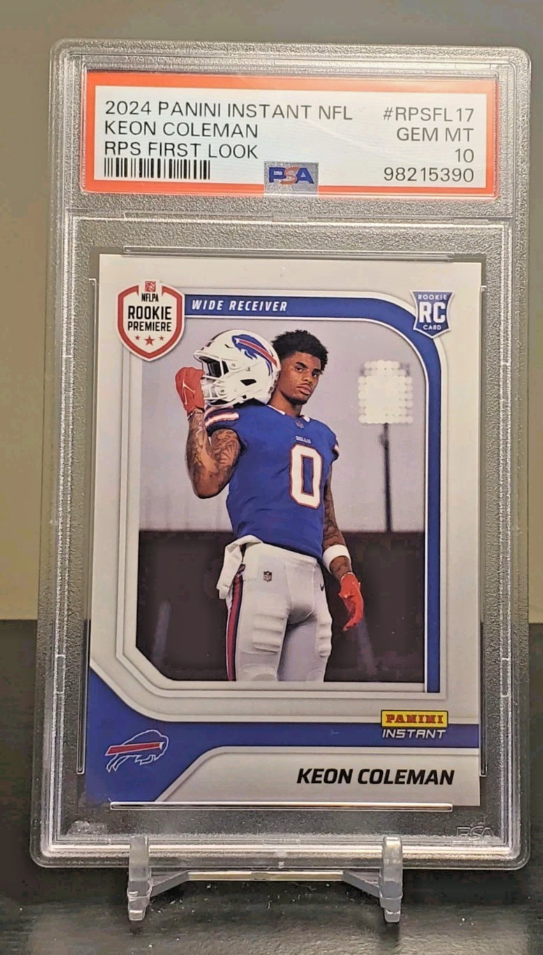 Keon Coleman Panini Instant NFL Rps First Look #RPSFL17 Base