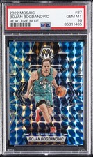 2022 PANINI MOSAIC REACTIVE BLUE #87 BOJAN BOGDANOVIC PSA 10