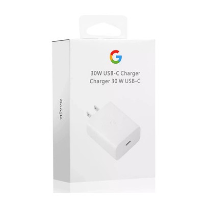 OEM Google USB-C Fast Charger & USB-C to USB-C Cable Set Google Pixel 7,8,9 Pro