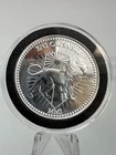 John Wick Continental Ens Causa Sui Ex Unita 999 Silver 1 Oz Ounce Art Round