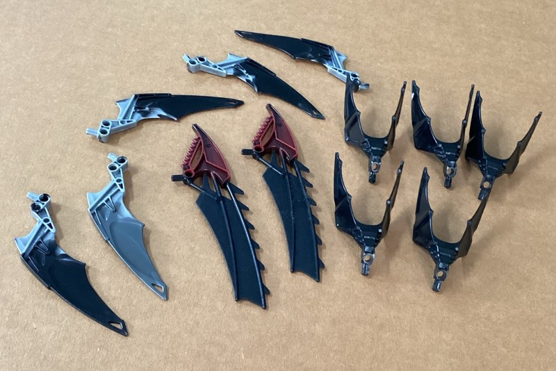 Lego Bionicle Lot, Weapons And Accessories