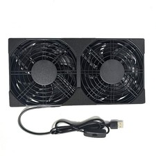 High Airflow 240mm Cooling Fan - DC 5V USB Power for Router, Computer Cooler,...