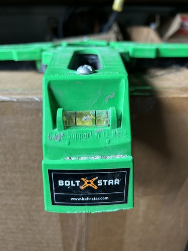 Bolt Star 18" Reusable Pole Base Anchor Bolt Template, USED