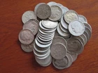 Roll Of United States Roosevelt Dimes 90% Silver CIRCULATED 50 Coins