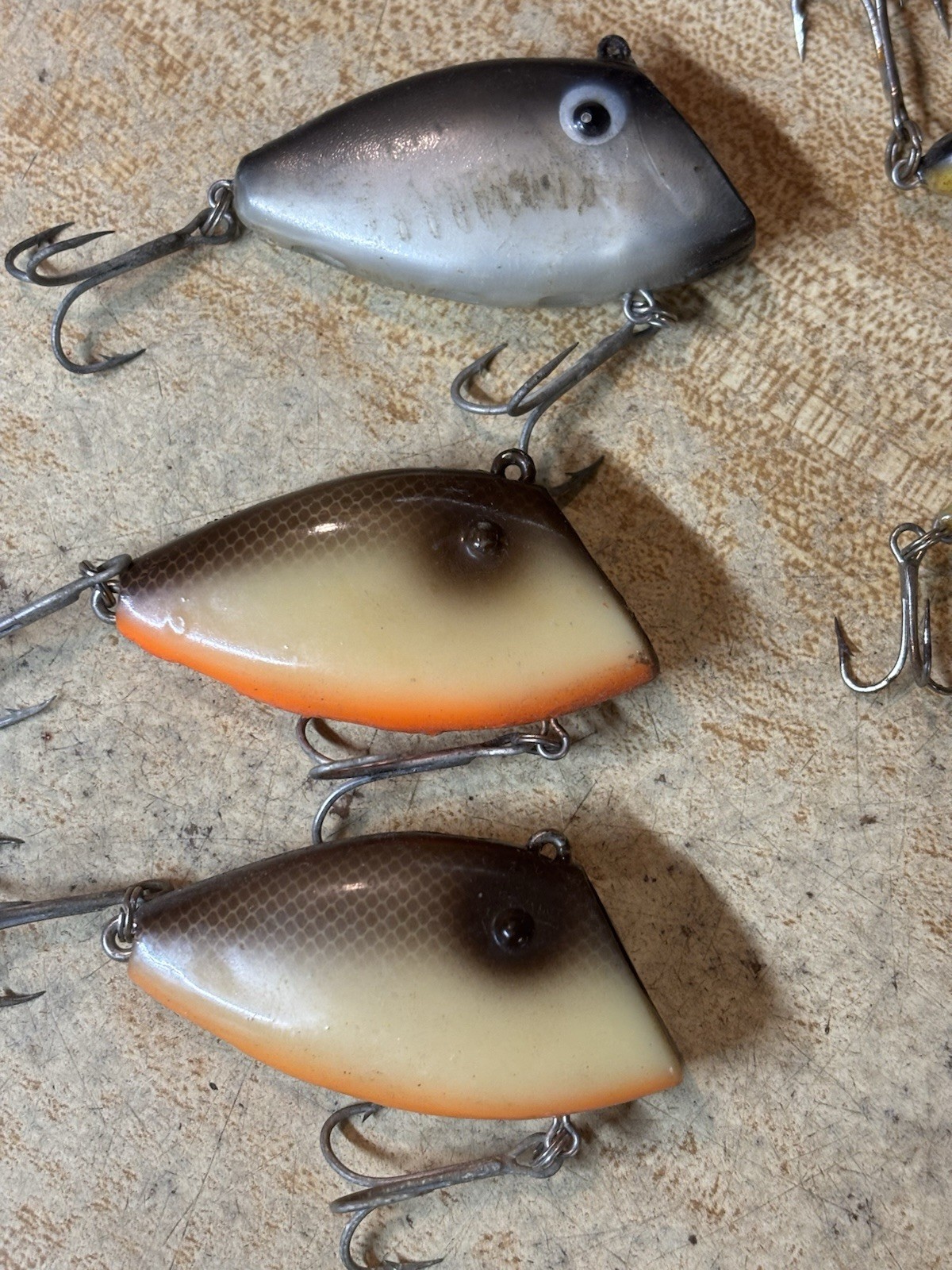 5 Aquasonic Fishing Lures 1 Money 1975-1980 Cibola Texas