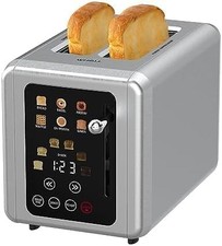 WHALL Touch Screen Toaster 2 Slice Digital Ti...