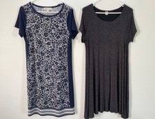2 Short Sleeve Medium Dresses Michael Kors and Old Navy