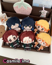 Demon Slayer Kamado Tanjir  10cm Plush Doll Stuffed Pillow Dress Up Toy Gift YZ