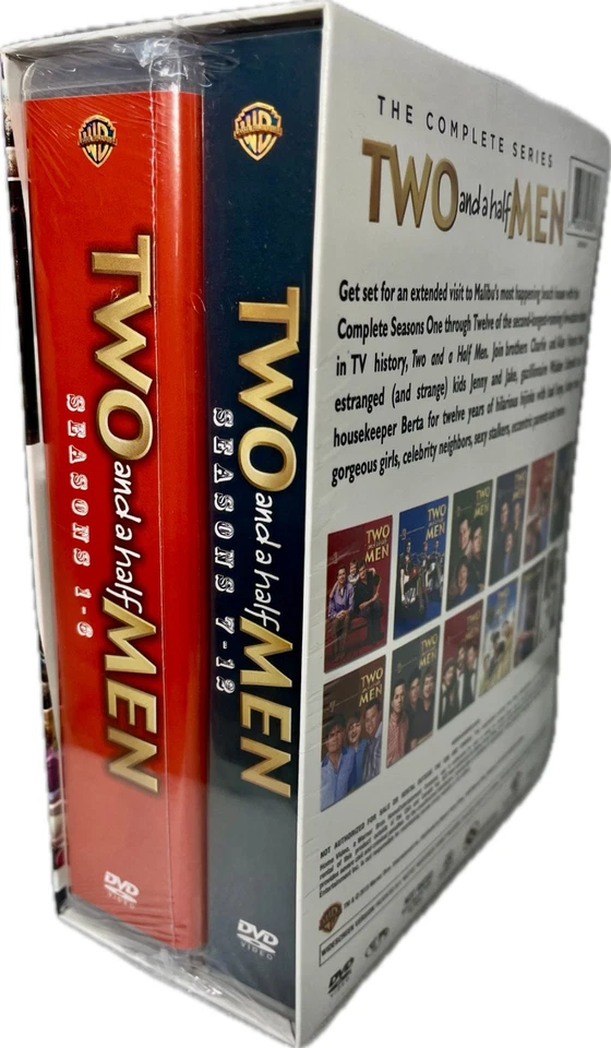 Two and a Half Men  Complete  Series 1-12 DVD - Image 4 of 4