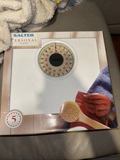 Salter Doctor Style Mechanical Bathroom Personal Scale England Vintage