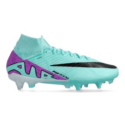 シューズ Nike ZOOM SUPERFLY 9 ELITE SG-PROAC Mens Nike Zoom Superfly 9 Elite SG-PROAC Turquoise Size 5/6.5