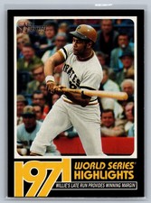2020 Topps Heritage High Number - 1971 World Series Highlights Willie Stargell #