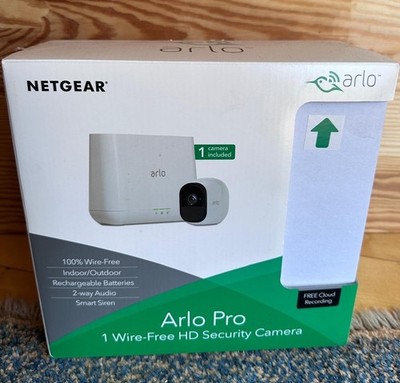 Netgear Arlo Pro Security System with Siren 1 Wire- HD Add-On and Camera