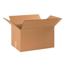 25 Boxes 17 1/4 x 11 1/4 x 10" Corrugated Shipping Boxes ECT-32 Brown Cartons