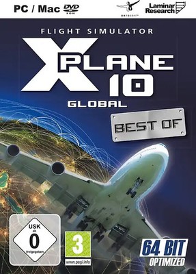 X-Plane 10 Global [Steelbook, 8 Discs]