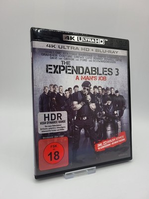 THE EXPENDABLES 3 A Mans Job 4K UHD Blu-Ray aus Sammlung STALLONE 