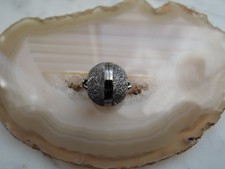 Magnetverschluss 925 Silber Rugatec 16 mm Magnetverschluss Langer Kette Armband