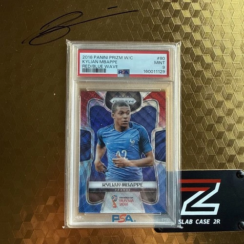 Kylian Mbapp 2018 Panini Prizm Kylian Mbapp #80 Blue