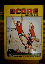'Score' Annual Hardcover 1980 - VGC - Football - Vintage Annual 