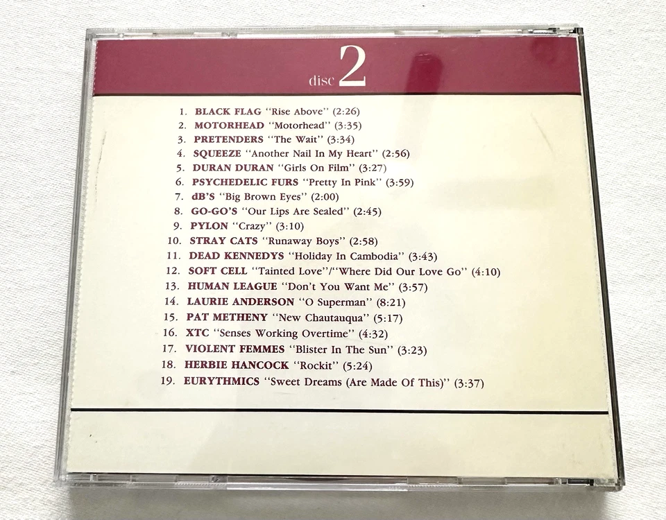 CMJ 10 - The Best of CMJ 1979-1989 promo sampler 5CD set Indie Alternative Punk - Image 4 of 4