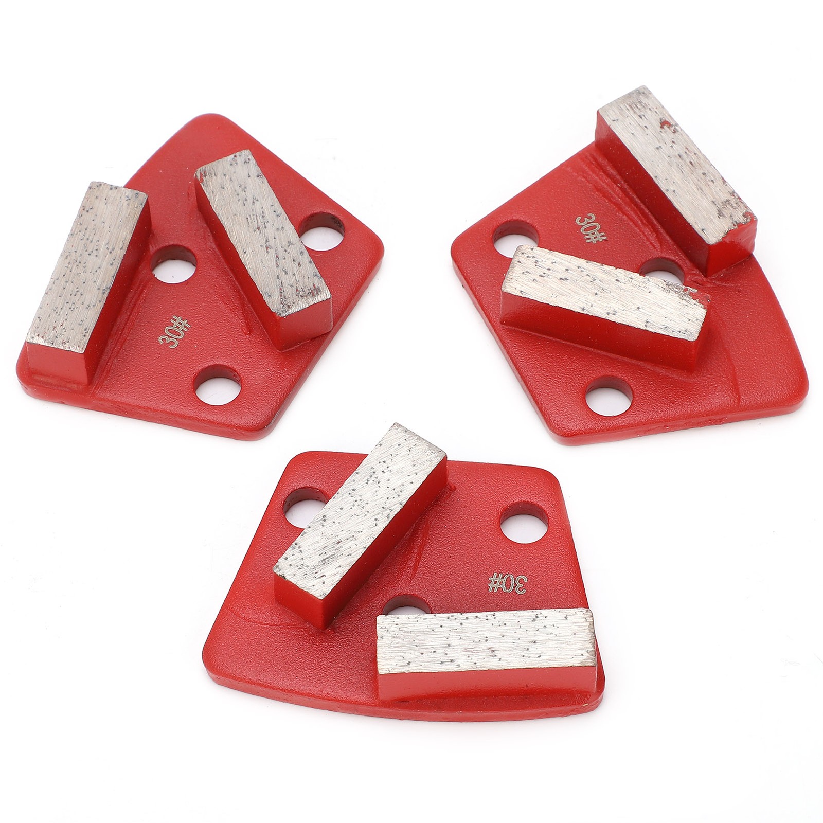 Grinding Shoes Concrete Floor Aggreesive Cutting 3Pcs Trapezoid Concrete
