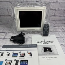 Waterford Crystal Somerset 8  Digital Photo Frame In Box