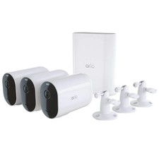 Arlo Pro 4 XL Spotlight Wireless 3 Camera Bundle - Factory Sealed RFRBSHD 