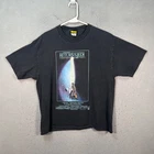 Vintage Star Wars Return Of The Jedi Graphic T-Shirt Black Size Large