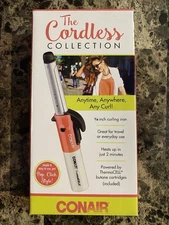 Conair The Cordless Collection Portable Curling Iron with Travel Case Thermacell
